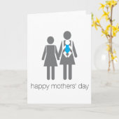 幸せな母の日! カード (黄色い花)