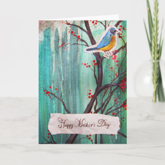 幸せな母の日 カード