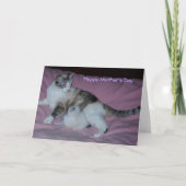 幸せな母の日 カード (正面)