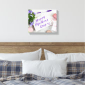 幸せな母の日 キャンバスプリント (インサイチュ (寝室))