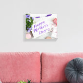 幸せな母の日 キャンバスプリント (インサイチュ (リビング))