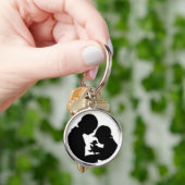 幸せな母の日 キーホルダー (手)