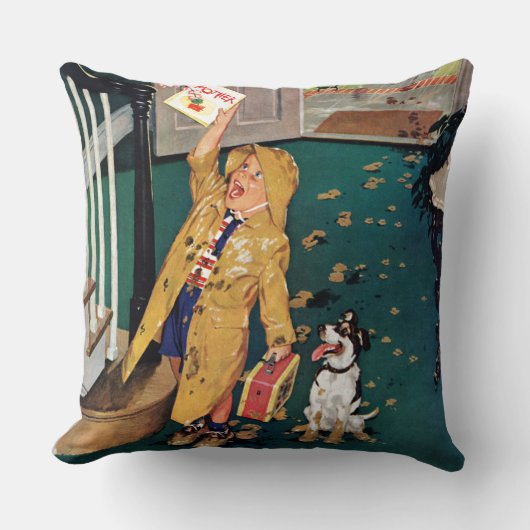 幸せな母の日 クッション (正面)