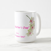 幸せな母の日 コーヒーマグカップ (正面右)