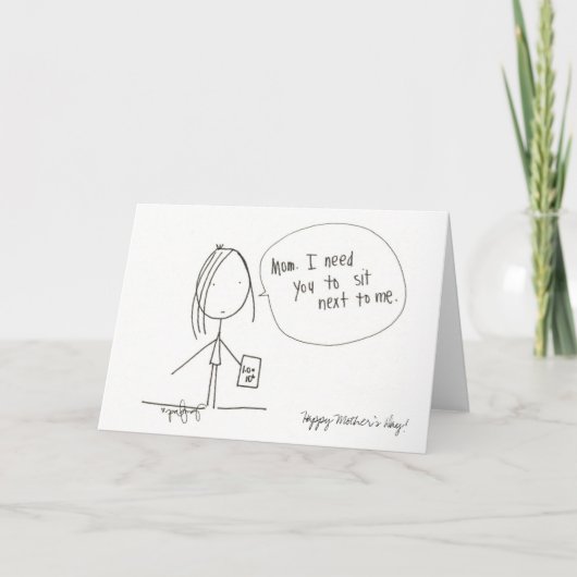 幸せな母の日 シーズンカード (正面)