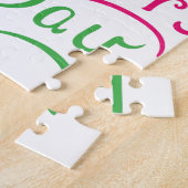 幸せな母の日 ジグソーパズル (側面)