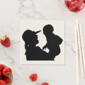 幸せな母の日 スタンダードカクテルナプキン (インサイチュ)