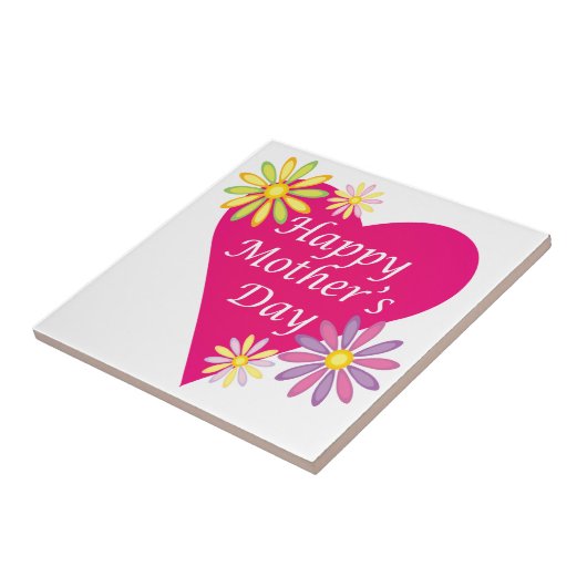 幸せな母の日 タイル (側面)