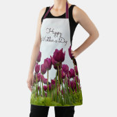 幸せな母の日、チューリップ エプロン (インサイチュ)