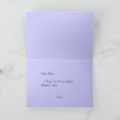 幸せな母の日、ピンクのさくらんぼ カード (内部)