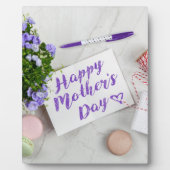 幸せな母の日 フォトプラーク (正面)