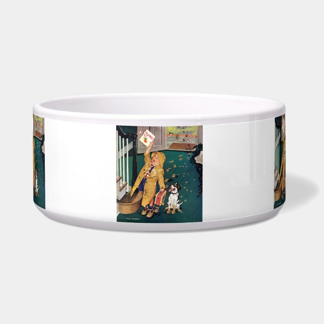 幸せな母の日 ボウル (正面)