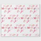 幸せな母の日 ラッピングペーパー (フラット)