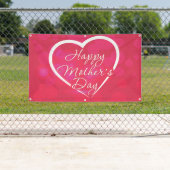 幸せな母の日 横断幕 (インサイチュ)