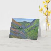 幸せな母の日、祖母 カード (黄色い花)