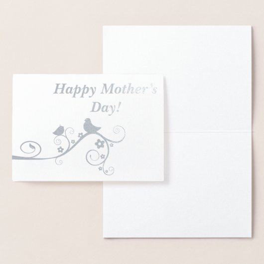 幸せな母の日! 箔カード (ディスプレー)