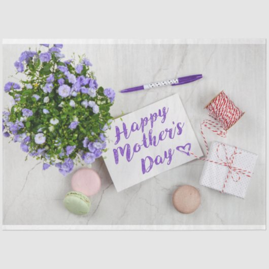 幸せな母の日 薄葉紙 (正面)
