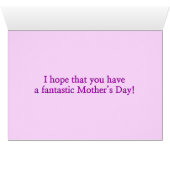 "幸せな母の日" + 音符の格子 (内部横(下))