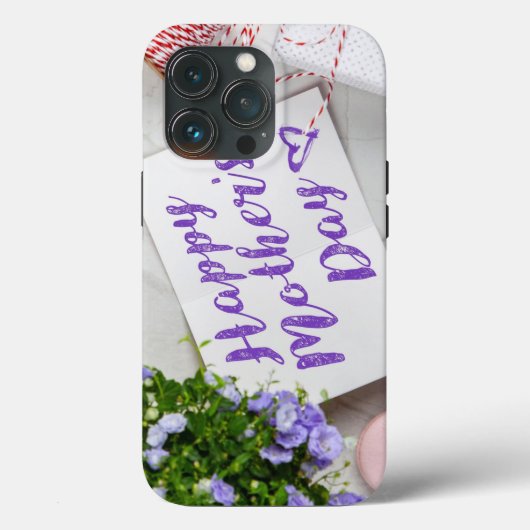 幸せな母の日 Case-Mate iPhoneケース (裏面)