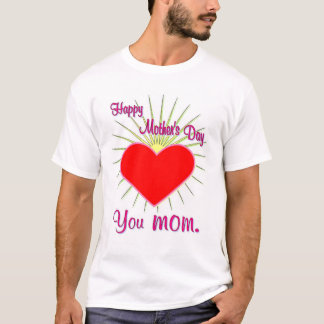 幸せな母の日 Tシャツ