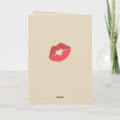 幸せな母の日Emoji カード (裏面)