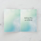 幸せな母❤️の日よ最高のり カード (内部)