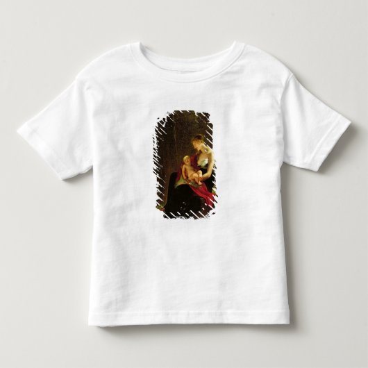 幸せな母 トドラーTシャツ (正面)
