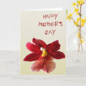 幸せな母` s日 カード (黄色い花)