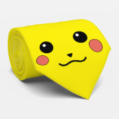幸せな毛皮で覆われた日本製アニメの友人の顔のネクタイ ネクタイ (ロール)