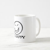 幸せな気分である コーヒーマグカップ (正面右)