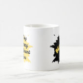 幸せな気分である コーヒーマグカップ (中央)