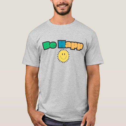 幸せな気分を運ぶTシャツ Tシャツ (正面)