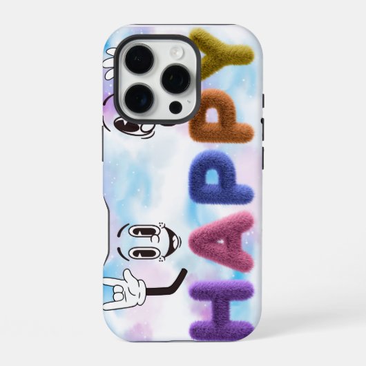 幸せな気分 iPhoneケース (裏面)