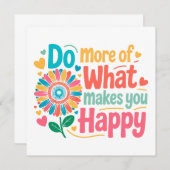 幸せな気持ちをさらにやる気を起こさせるする – (2) (正面/裏面)