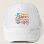 幸せな気持ちをさらにやる気を起こさせるする – (2) キャップ (正面)