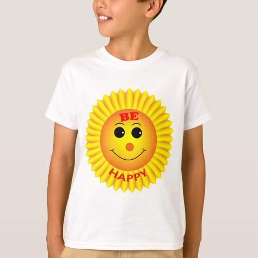 幸せな気持ち Tシャツ (正面)