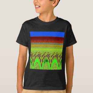 幸せな水玉模様カラフルモチーフのギフト Tシャツ