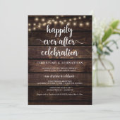 幸せな永遠の祝福 セレブレーション ラスティック エロープメントⅠ 招待状 (スタンド正面)