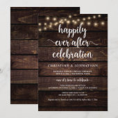 幸せな永遠の祝福 セレブレーション ラスティック エロープメントⅠ 招待状 (正面/裏面)