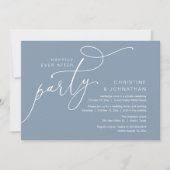 幸せな永遠のParty、ロマンチックなディナー&ダンス 招待状 (正面)