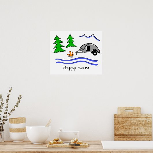幸せな涙 ポスター (キッチン)