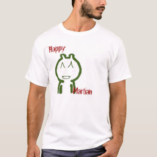 幸せな火星人 Tシャツ