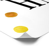 幸せな点を見つける ポスター (角)