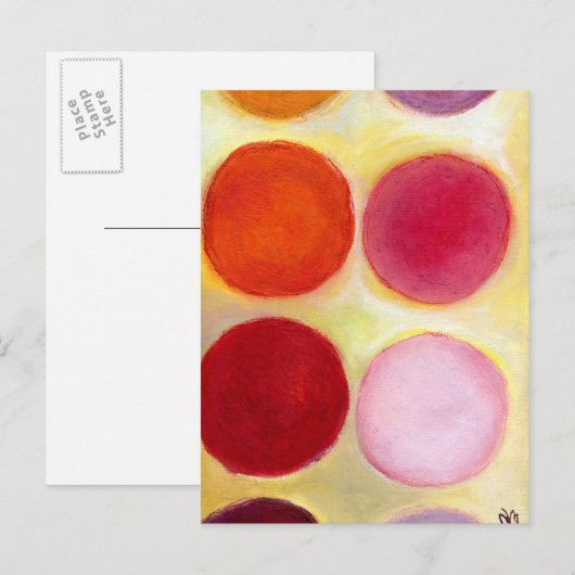 幸せな点6 2014年 ポストカード (正面/裏面)