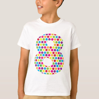 幸せな点-8 Tシャツ