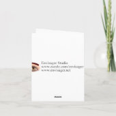 幸せな父の日のワイシャツのタイのメッセージカード カード (裏面)