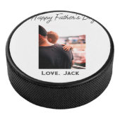 幸せな父の日の写真愛モダンの父シンプル父 アイスホッケーパック (3/4)