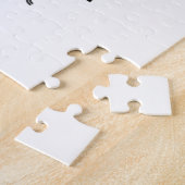 幸せな父の日の写真愛モダンの父シンプル父 ジグソーパズル (側面)