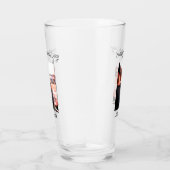 幸せな父の日の写真愛モダンの父シンプル父 タンブラーグラス (右)