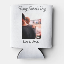 幸せな父の日の写真愛モダンの父シンプル父 缶クーラー